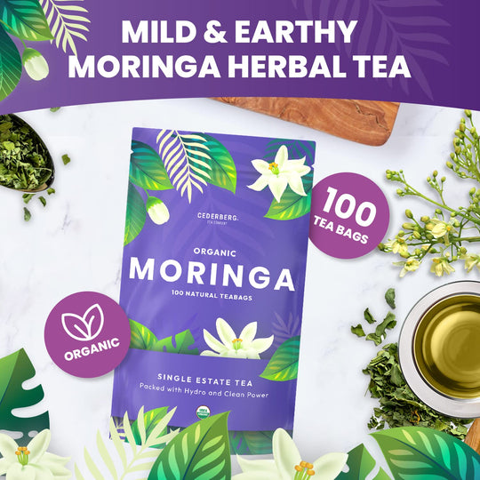 Organic Moringa Herbal Tea - Cederberg Tea