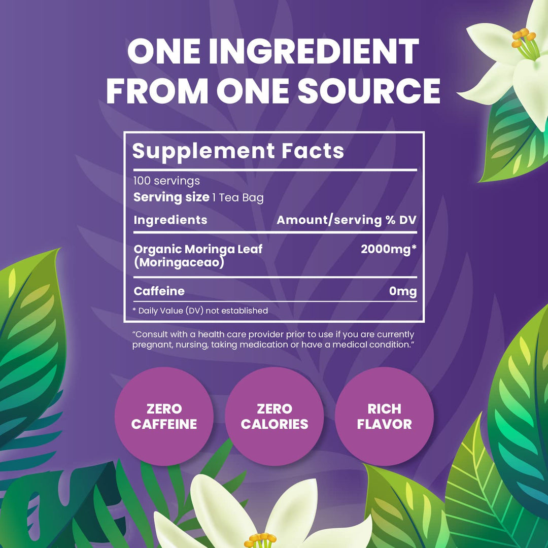Organic Moringa Herbal Tea - Cederberg Tea