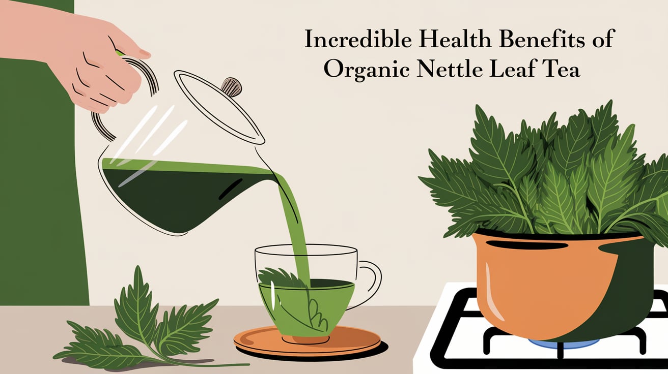 Incredible Health Benefits of Organic Nettle Leaf Tea