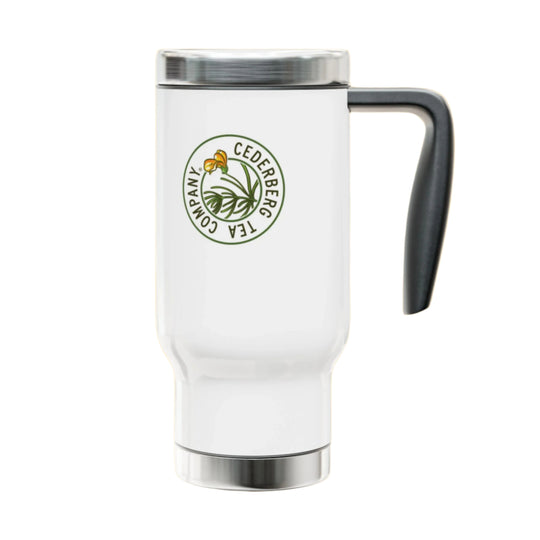 Cederberg Tea Company Travel Mug with Handle, 14oz - Cederberg Tea