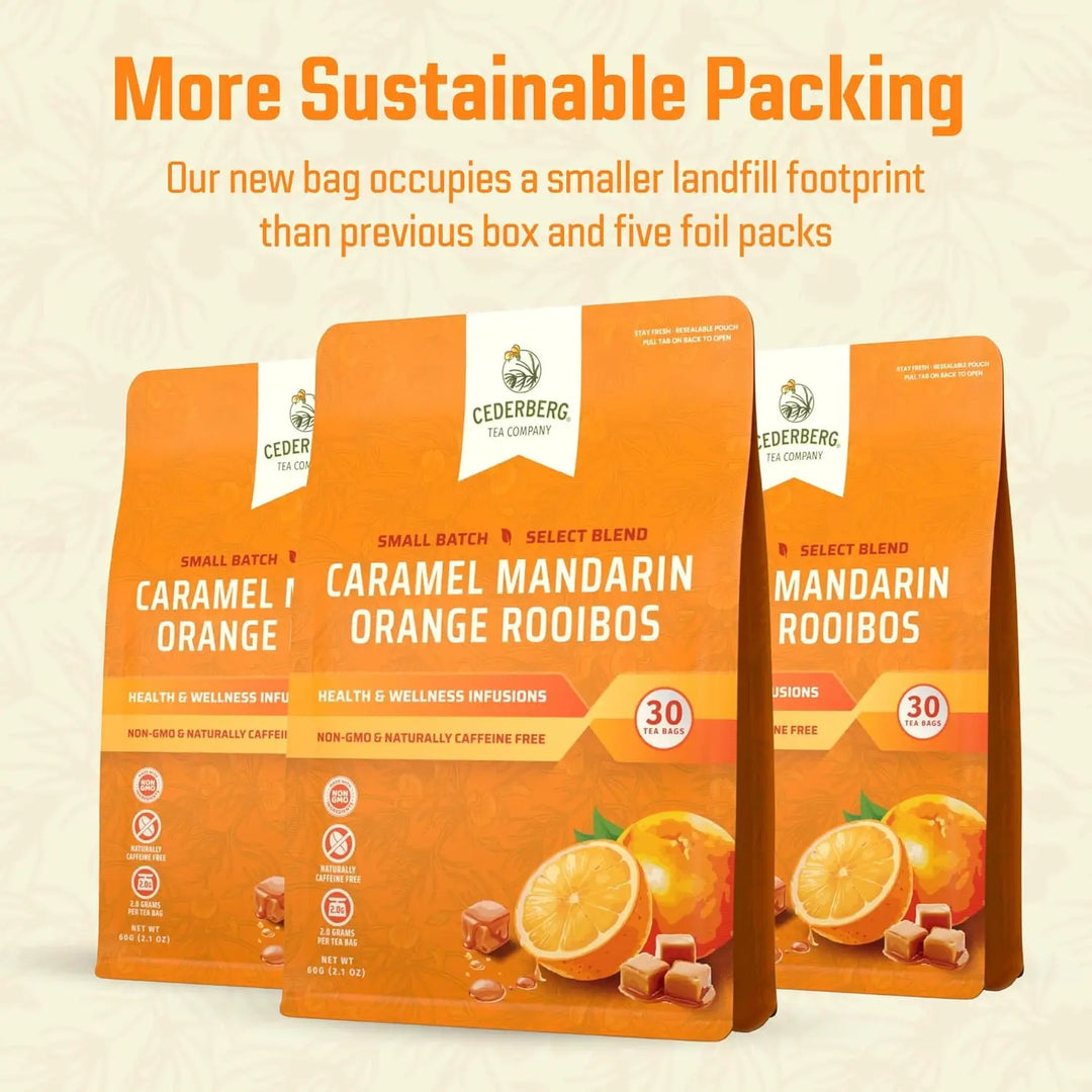 Caramel Mandarin Orange Rooibos - Cederberg Tea