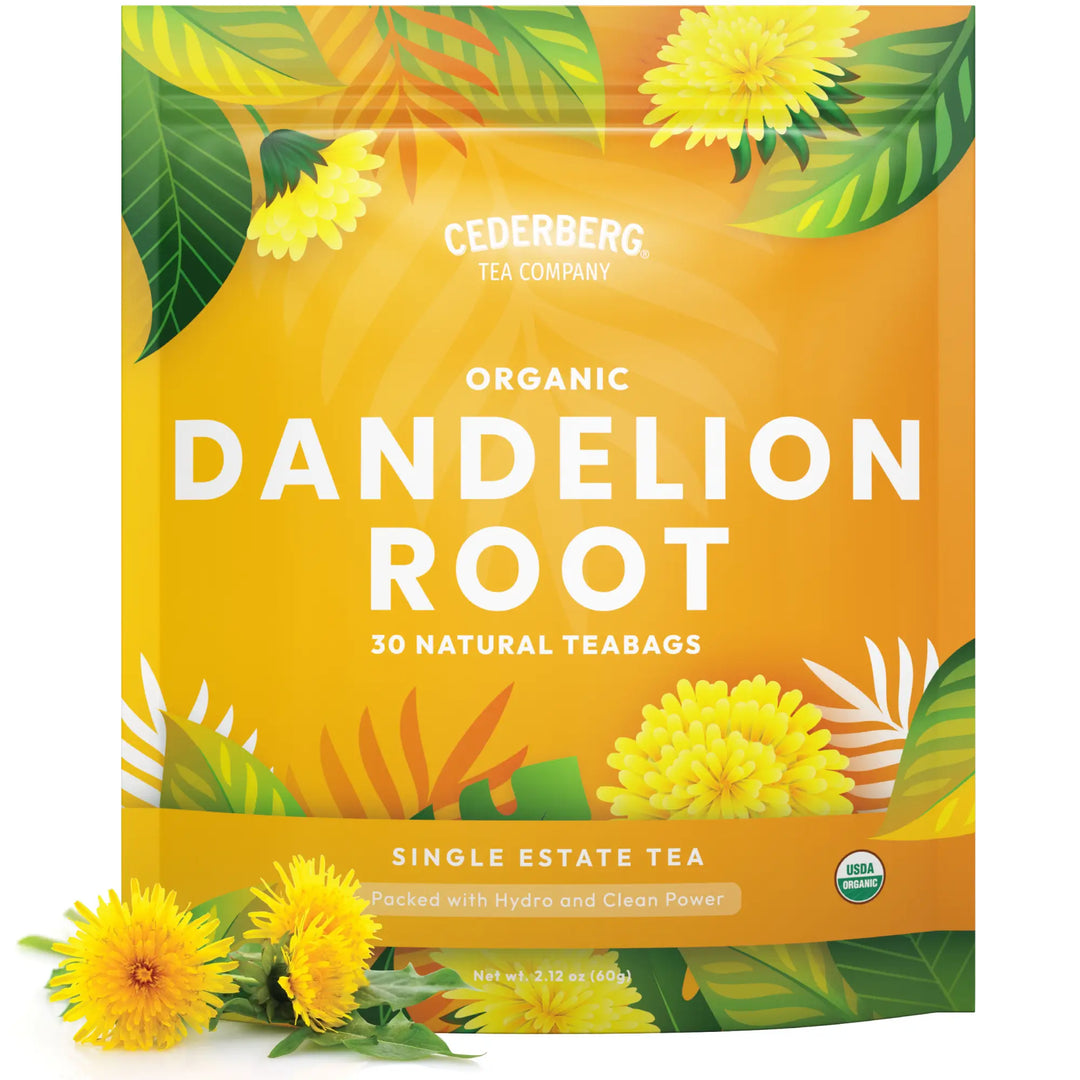 tea bags for succulents Cederberg Tea Co, Organic Dandelion Root, Caffeine Free