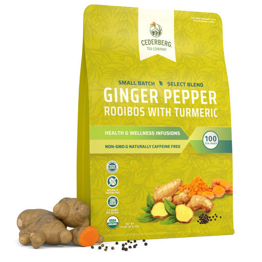 Ginger Pepper Rooibos w Turmeric - Cederberg Tea