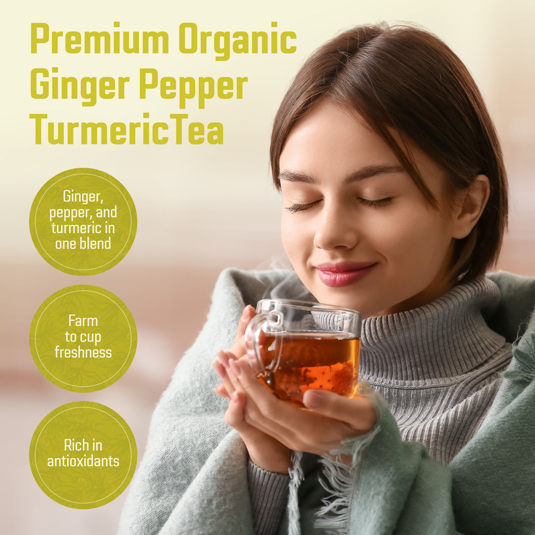 Ginger Pepper Rooibos w Turmeric - Cederberg Tea