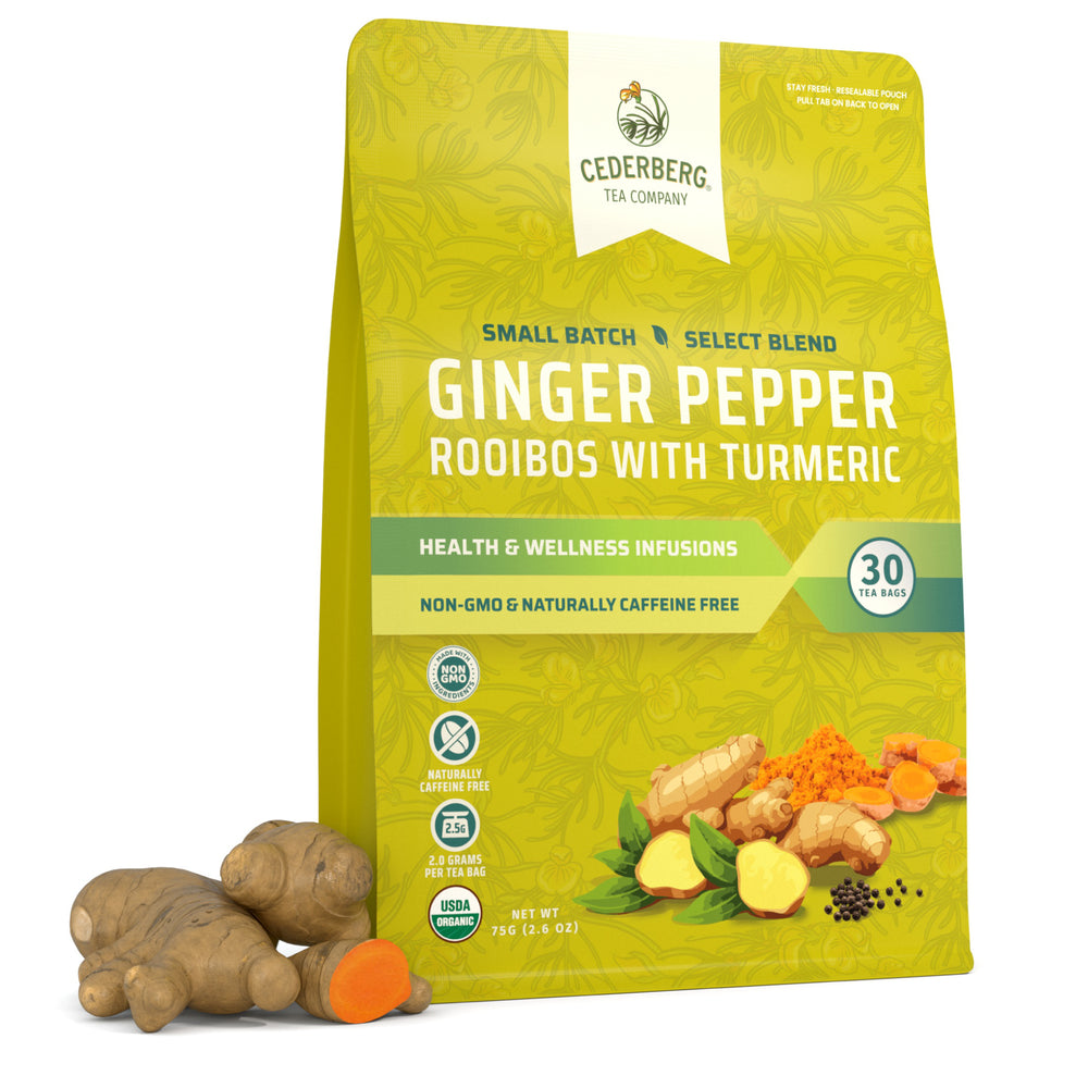 Ginger Pepper Rooibos w Turmeric - Cederberg Tea