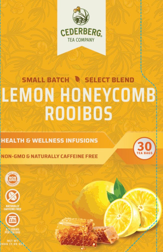 Small Batch Lemon Honeycomb Rooibos, Select Blend - Cederberg Tea