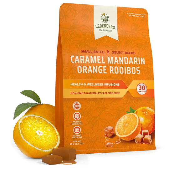 Caramel Mandarin Orange Rooibos - Cederberg Tea